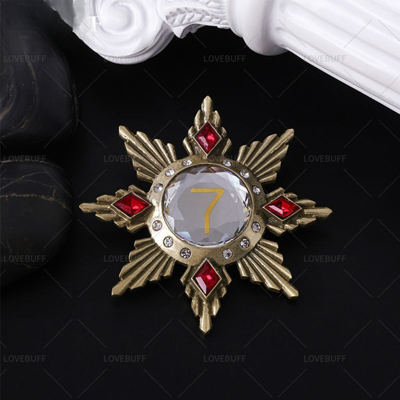 Golden Star Shaped Number 7 Br - огляд і ціна Vintage Collectible Clothing