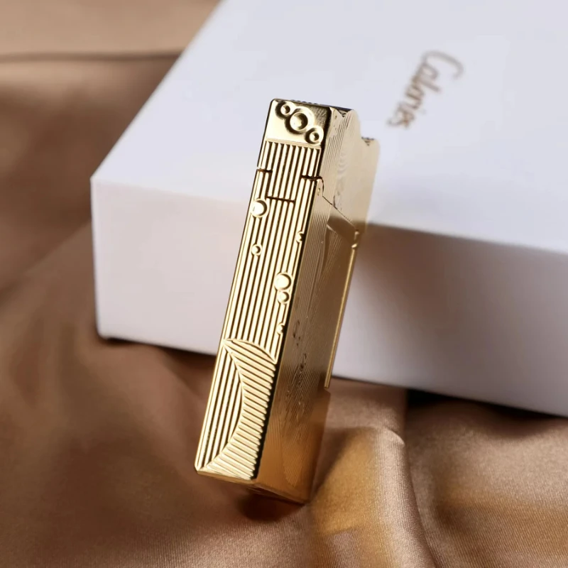 Gold Sleep Mermaid Pattern Vin - огляд і ціна Vintage Collectible Lighters