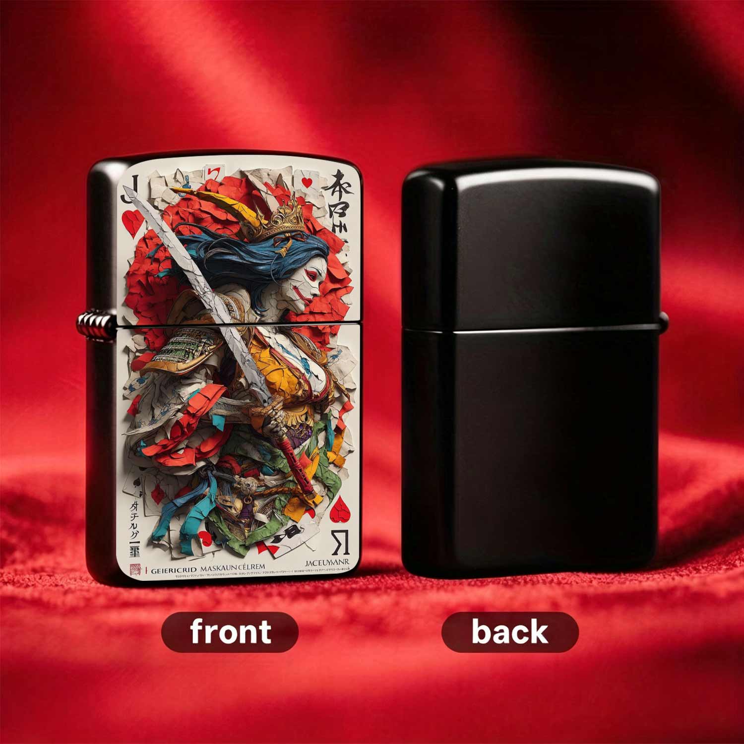 Vintage Japanese Style Samurai - огляд і ціна Vintage Collectible Lighters