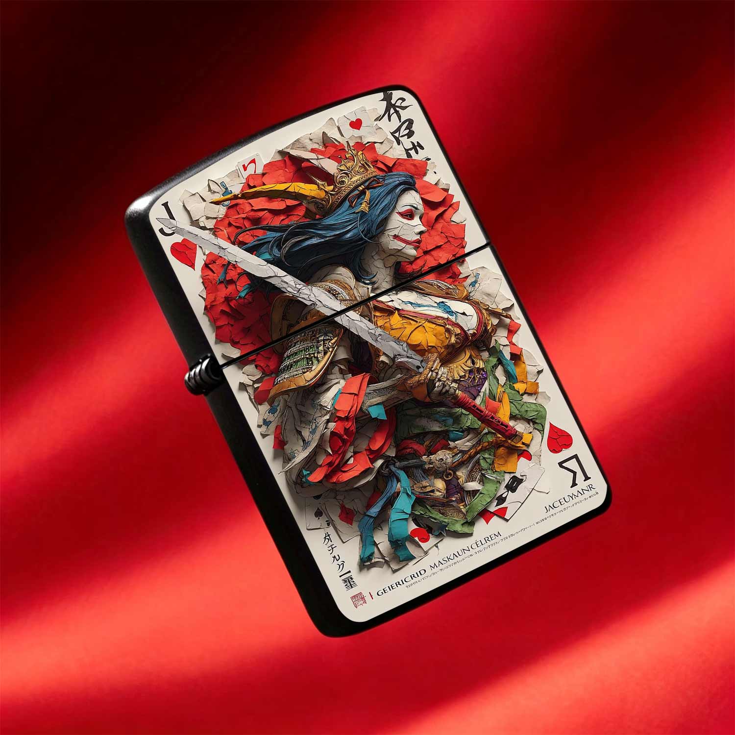 Vintage Japanese Style Samurai - огляд і ціна Vintage Collectible Lighters