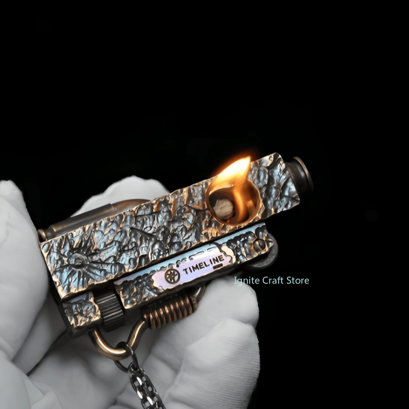 Barrett hand carved vintage fu - огляд і ціна Vintage Collectible Lighters
