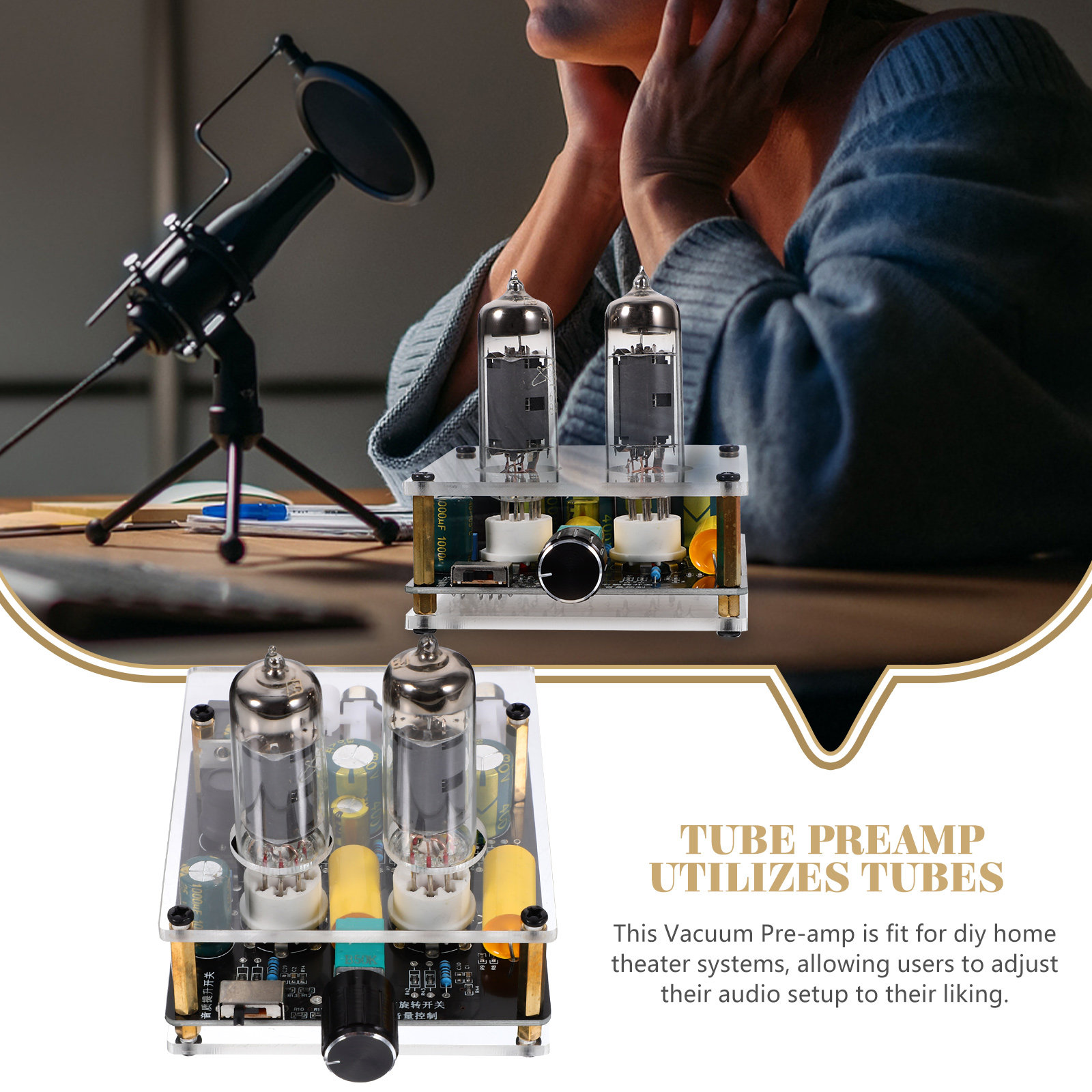 Tube Preamp Vacuum Electron Va - огляд і ціна Tube Amplifier Part