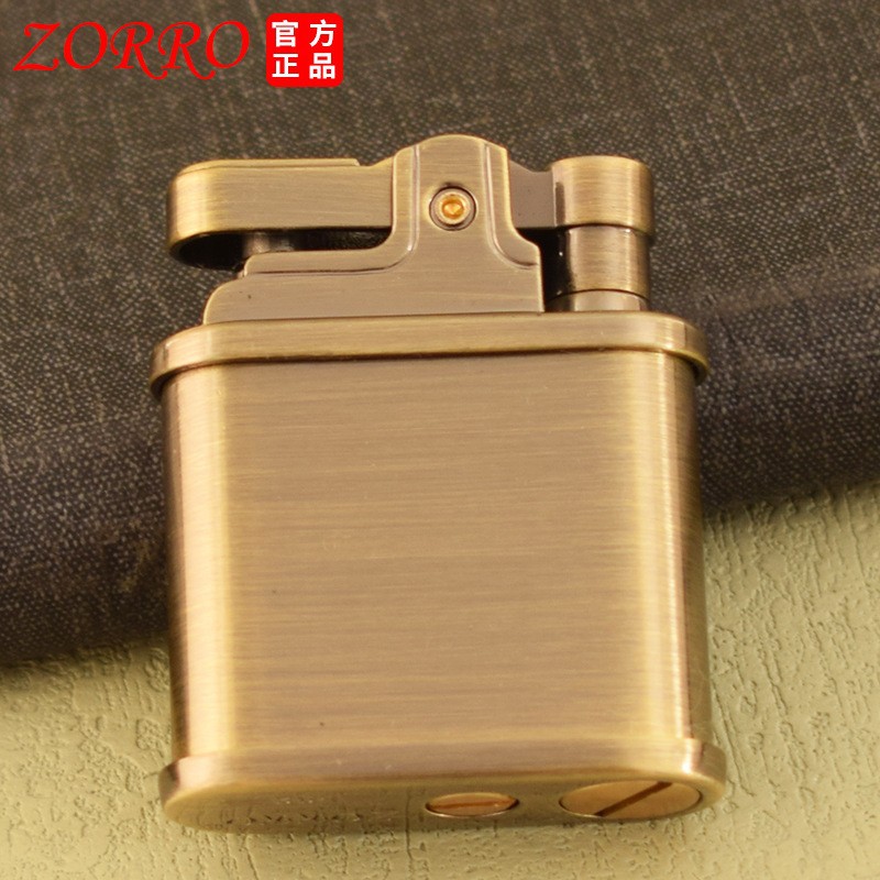 ZORRO 582 Brushed Brass Fuel L - огляд і ціна Vintage Collectible Lighters