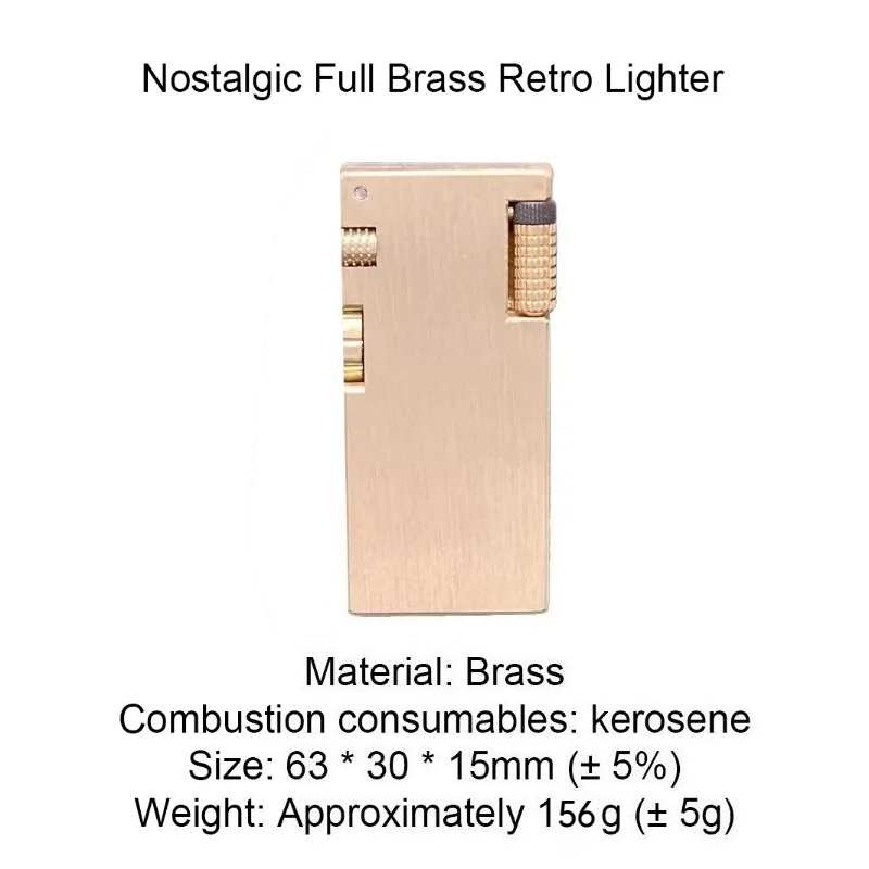 Handmade Brass Trench Fuel Oil - огляд і ціна Vintage Collectible Lighters