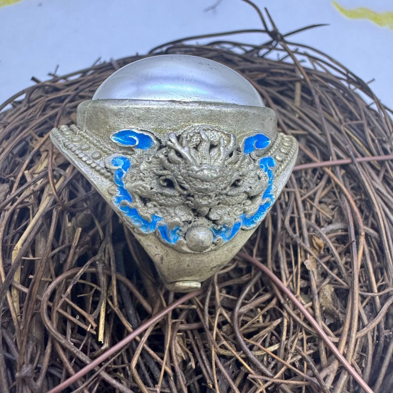 Hand Inlaid Large Cabochon Pea - огляд і ціна Vintage Collectible Jewelry